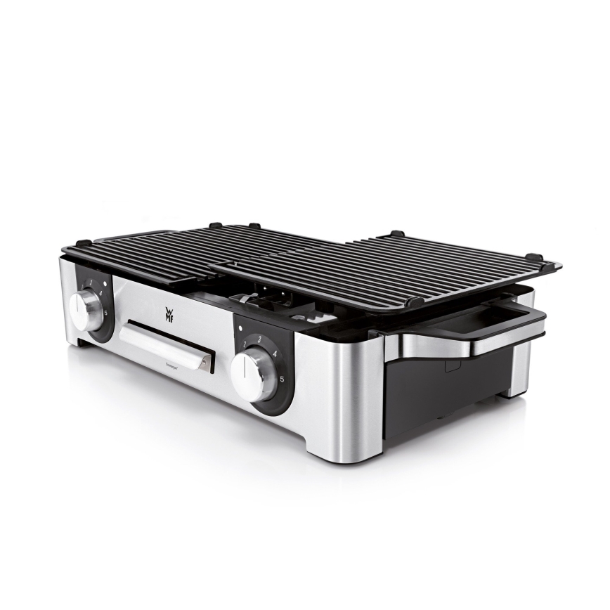 WMF - Elektryczny grill stołowy LONO 2400W/230V stal nierdzewna