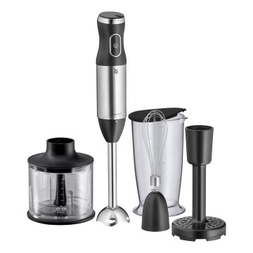 WMF - Mikser kijowy z akcesoriami 4w1 KULT X 600W/230V stal nierdzewna