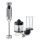 WMF - Mikser kijowy z akcesoriami 4w1 LINEO 700W/230V stal nierdzewna