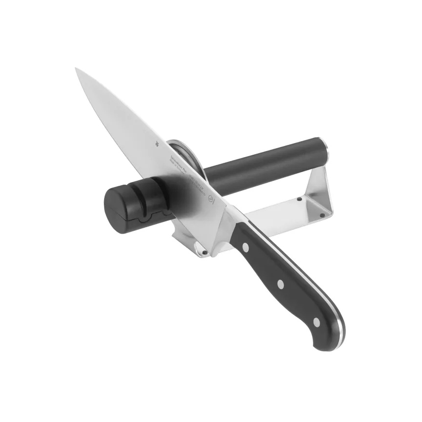 WMF - Ostrzałka do noży GOURMET 42,5 cm czarna/stal nierdzewna
