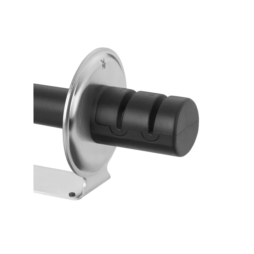 WMF - Ostrzałka do noży GOURMET 42,5 cm czarna/stal nierdzewna