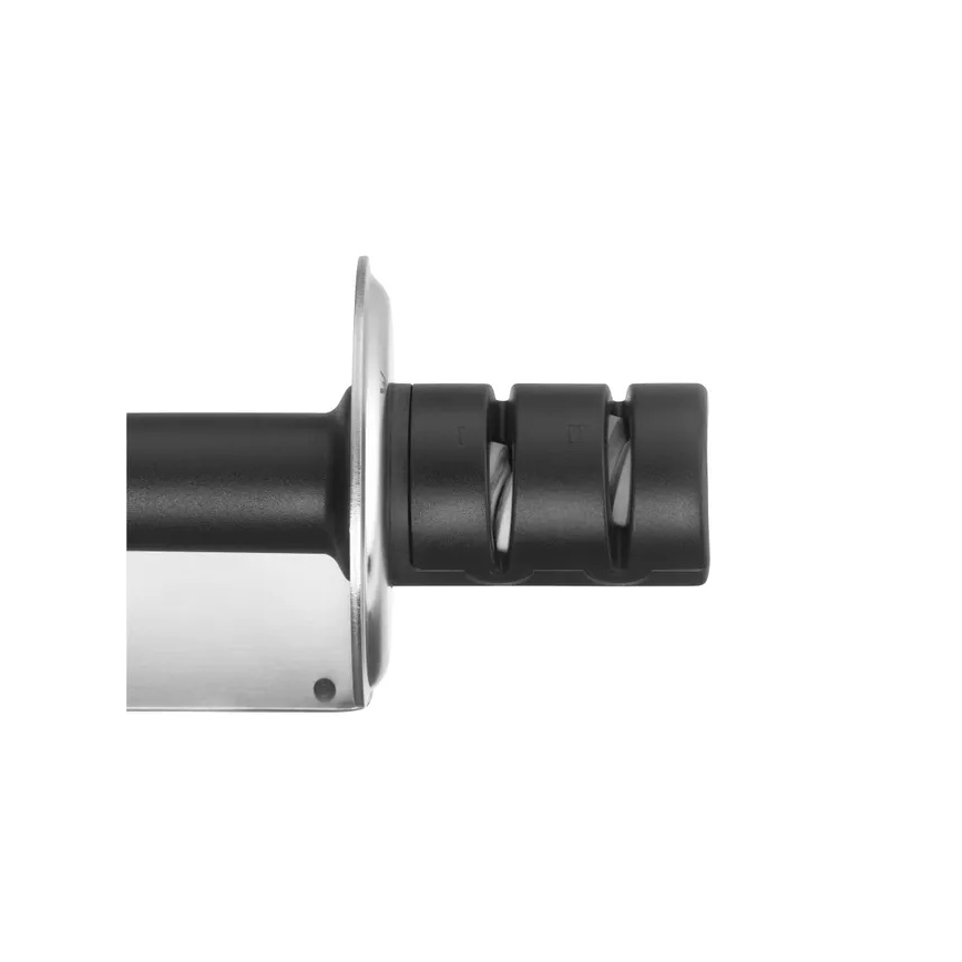 WMF - Ostrzałka do noży GOURMET 42,5 cm czarna/stal nierdzewna