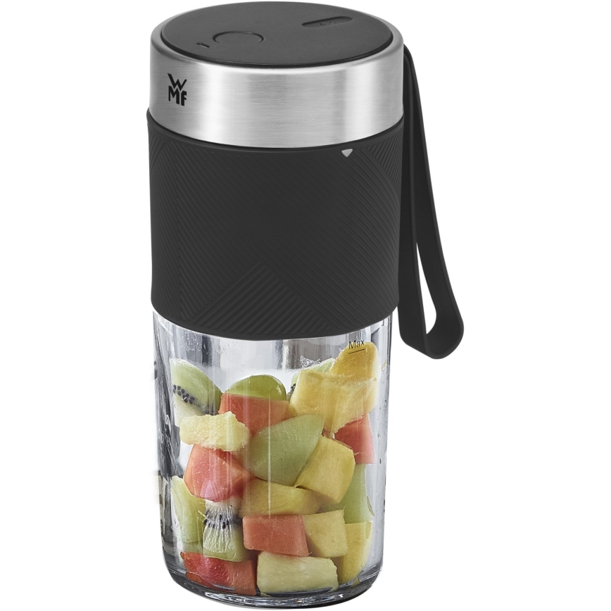 WMF - Podróżny blender do smoothie KITCHENminis 50W/7,4V 1200 mAh stal nierdzewna