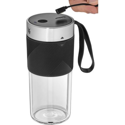 WMF - Podróżny smoothie mikser KITCHENminis 50W/7,4V 1200 mAh stal nierdzewna