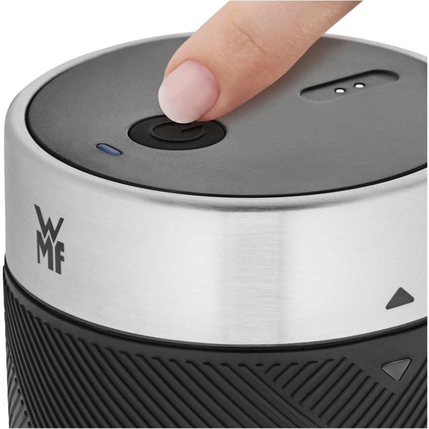 WMF - Podróżny smoothie mikser KITCHENminis 50W/7,4V 1200 mAh stal nierdzewna