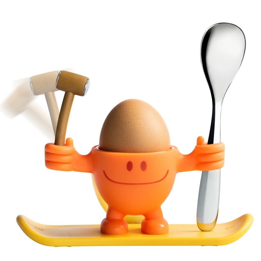 WMF - Stojak na jajka MCEGG, pomarańczowy