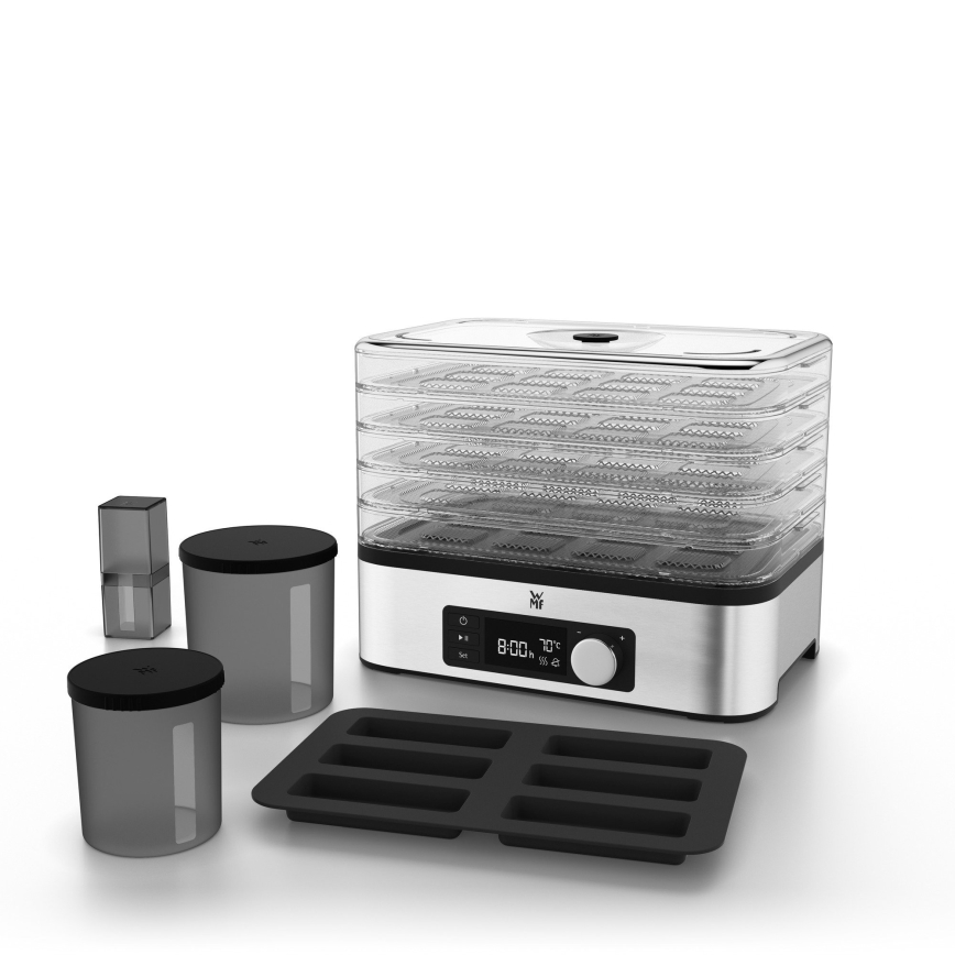 WMF - Suszarka do żywności z termoregulacją KITCHENminis 220W/230V stal nierdzewna