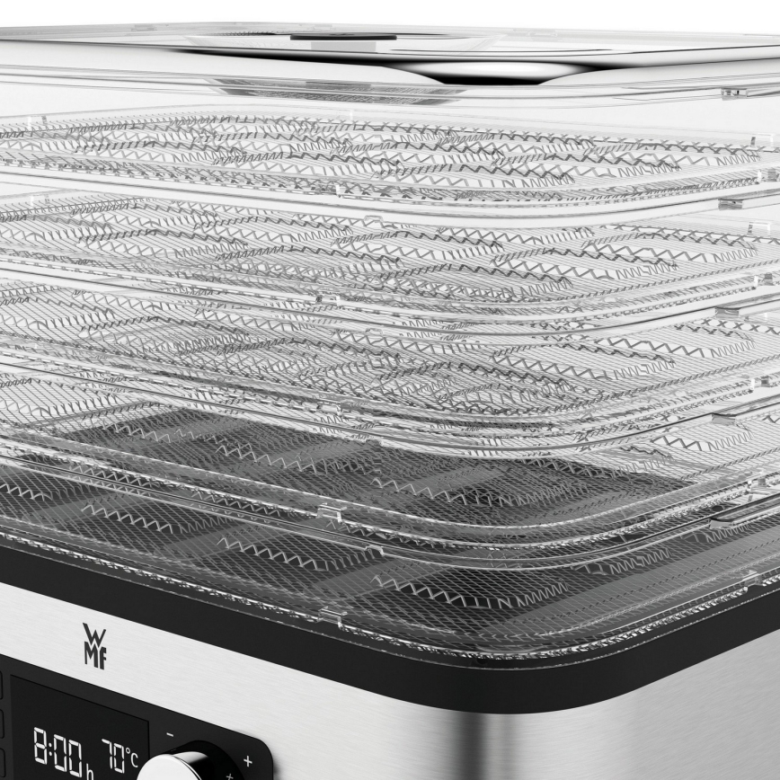 WMF - Suszarka do żywności z termoregulacją KITCHENminis 220W/230V stal nierdzewna