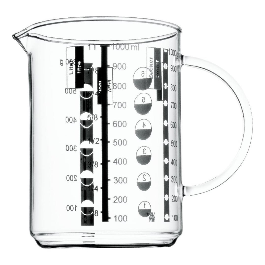 WMF - Szklana miarka GOURMET 1l