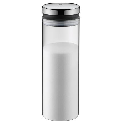 WMF - Szklany słoik na żywność DEPOT 1,5l stal nierdzewna