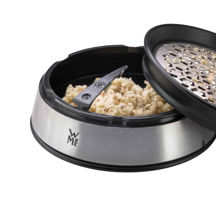 WMF - Tarka do imbiru, średnica 9 cm, stal nierdzewna/czarna