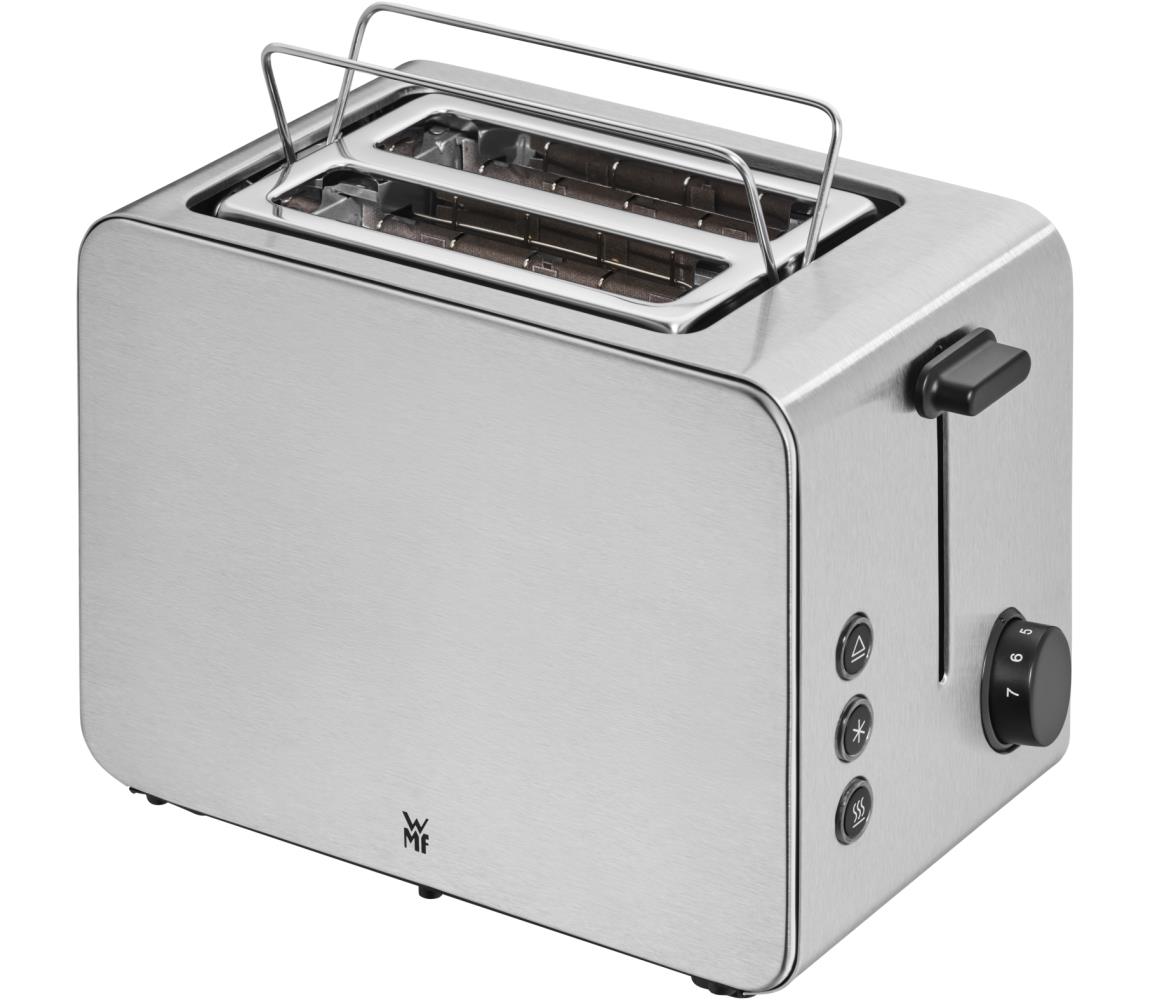 WMF - Toster LONO, 2-szczelinowy, 1050 W/230 V, stal nierdzewna