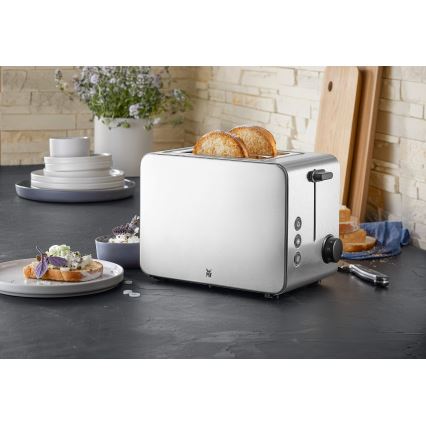 WMF - Toster LONO, 2-szczelinowy, 1050 W/230 V, stal nierdzewna