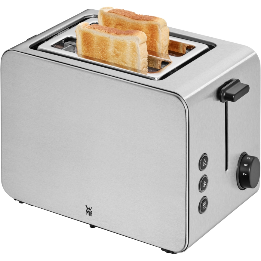 WMF - Toster LONO, 2-szczelinowy, 1050 W/230 V, stal nierdzewna