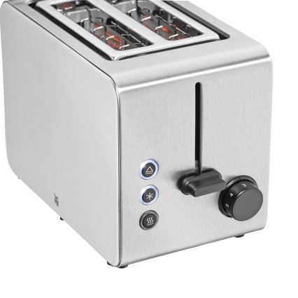 WMF - Toster LONO, 2-szczelinowy, 1050 W/230 V, stal nierdzewna