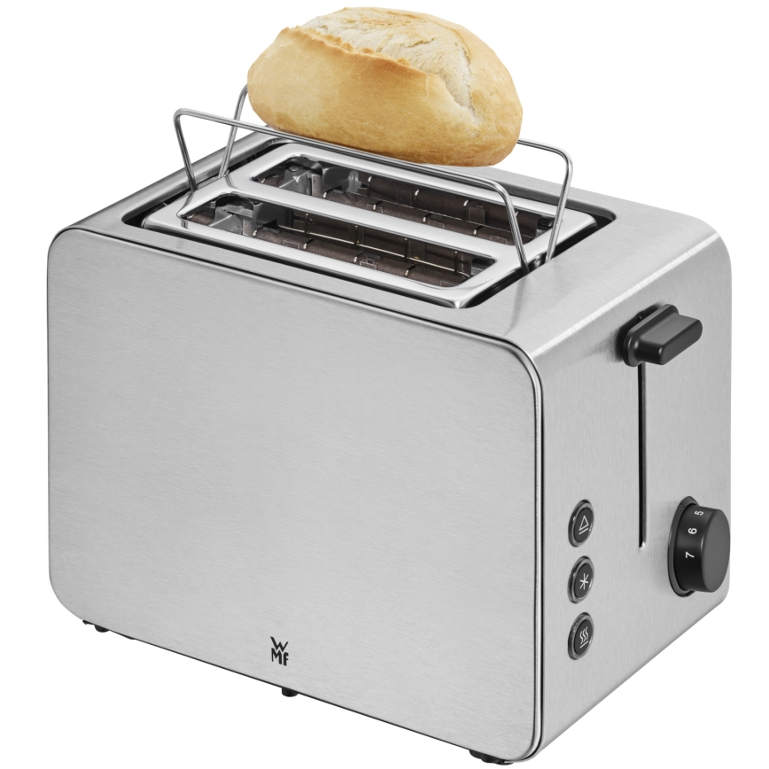 WMF - Toster LONO, 2-szczelinowy, 1050 W/230 V, stal nierdzewna
