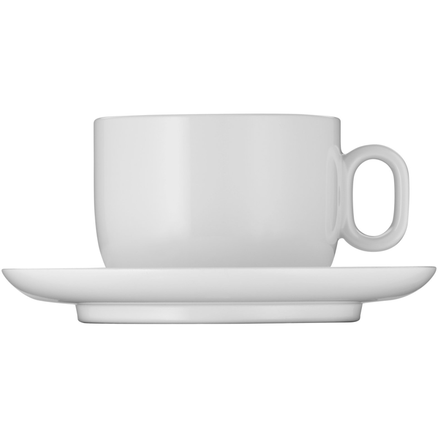 WMF - ZESTAW 2x Filiżanka do cappuccino z podstawką BARISTA 160 ml biała
