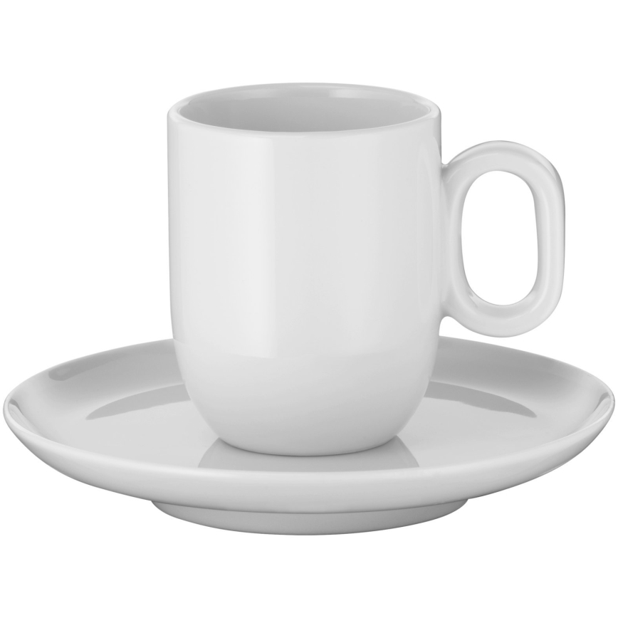 WMF - ZESTAW 2x Filiżanka do espresso ze spodkiem BARISTA biała