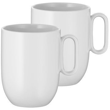 WMF - ZESTAW 2x Filiżanka do kawy BARISTA 380 ml biała