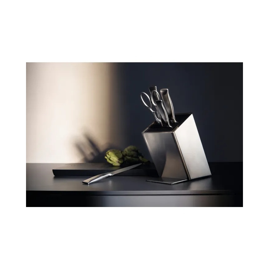 WMF - Zestaw 6 noży kuchennych w bloku GRAND GOURMET