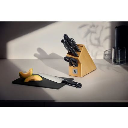 WMF - Zestaw noży kuchennych w bloku SPITZENKLASSE PLUS 6 szt.