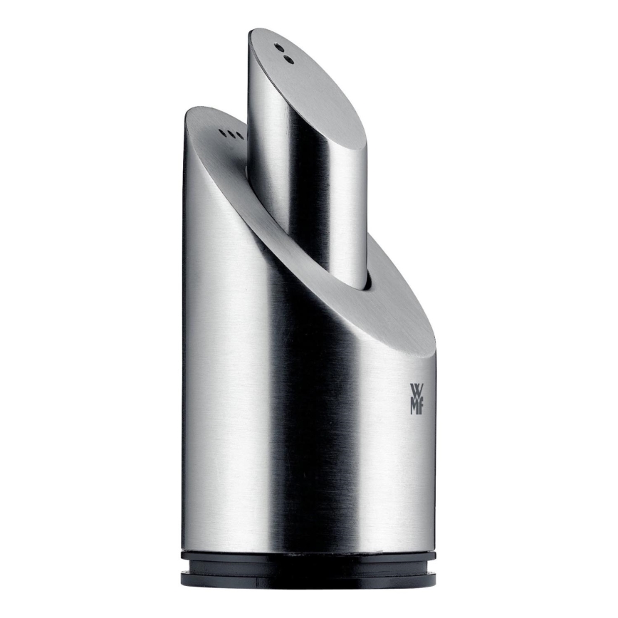 WMF - Zestaw solniczka i pieprzniczka BASIC 2 szt. 8,6 cm stal nierdzewna