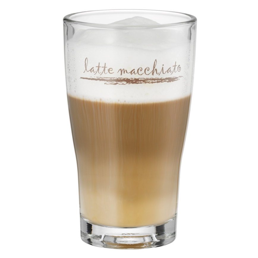 WMF - Zestaw szklanek i łyżeczek do latte macchiato CLEVER & MORE 6 szt.