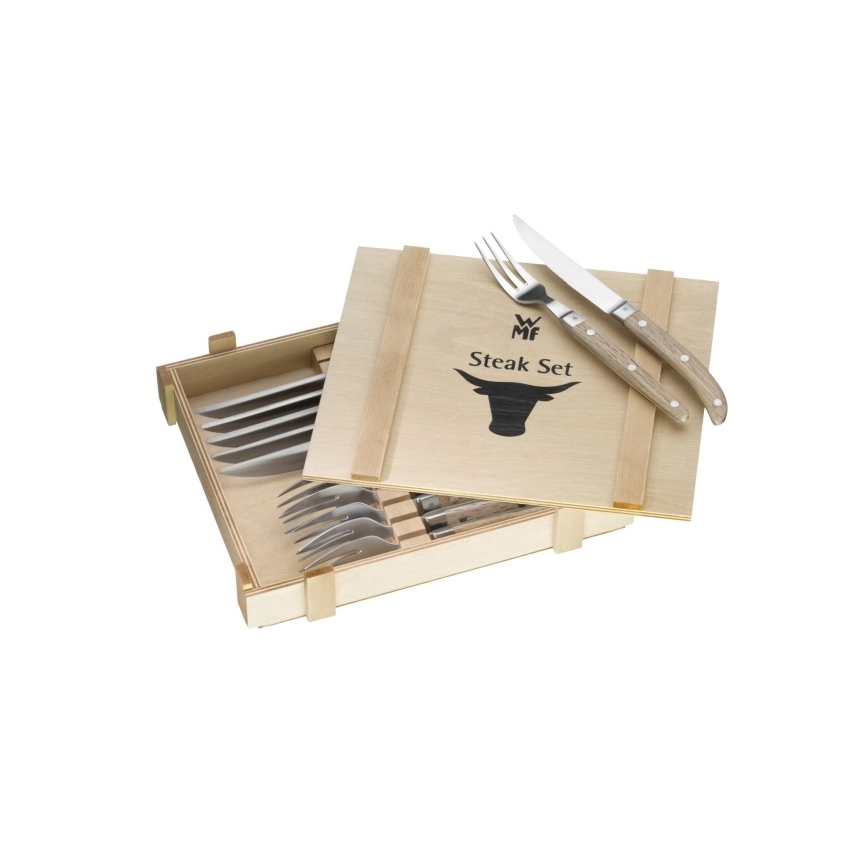 WMF - Zestaw sztućców do steków RANCH 12 szt.