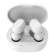 Wodoodporne słuchawki bezprzewodowe Bluetooth białe