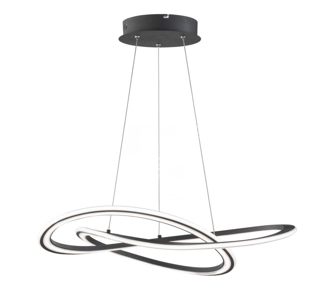 Wofi 10494 - LED Ściemnialny zyrandol na lince OHIO LED/34W/230V