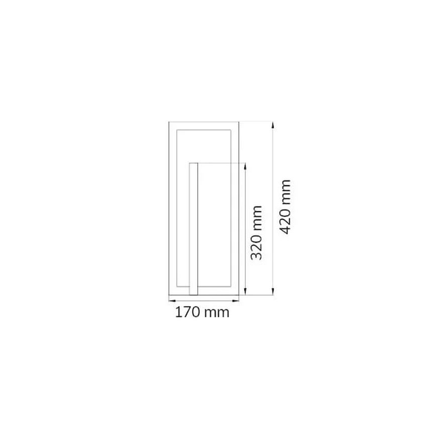 Wofi 11026 - LED Lampa stołowa ściemnialna ZENIT LED/11W/230V