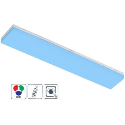 Wofi 11276 - LED RGB Ściemnialny panel natynkowy rozszerzalny FOURLIGHTS LED/10W/230V