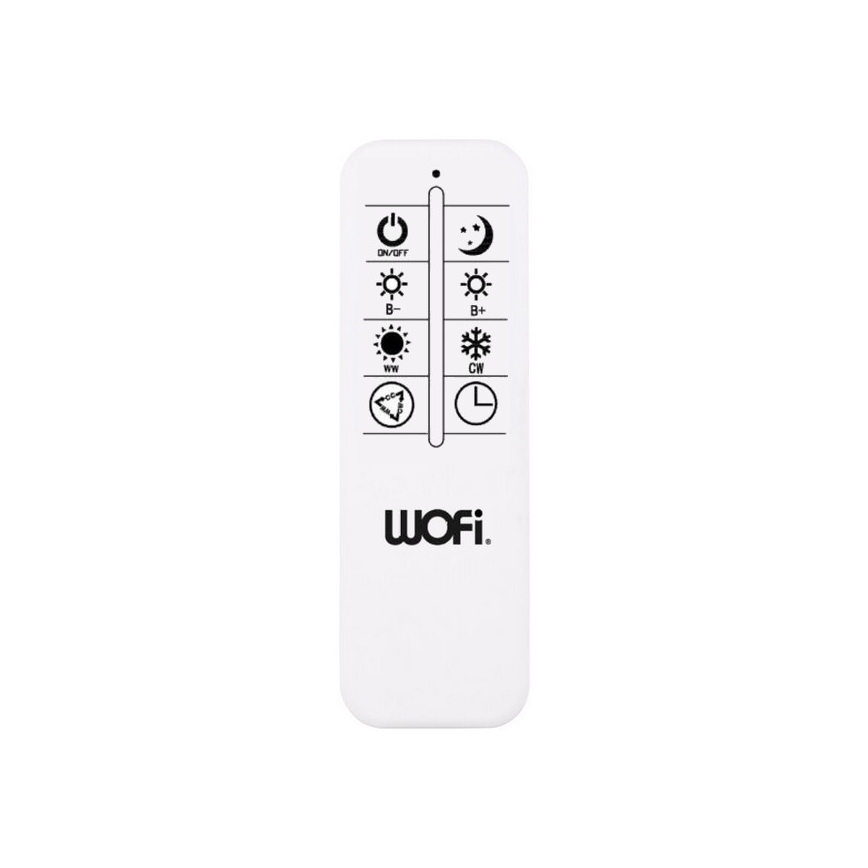 Wofi 11620 - LED Ściemnialny plafon AKON LED/43,5W/230V 2700-5500K+ pilot