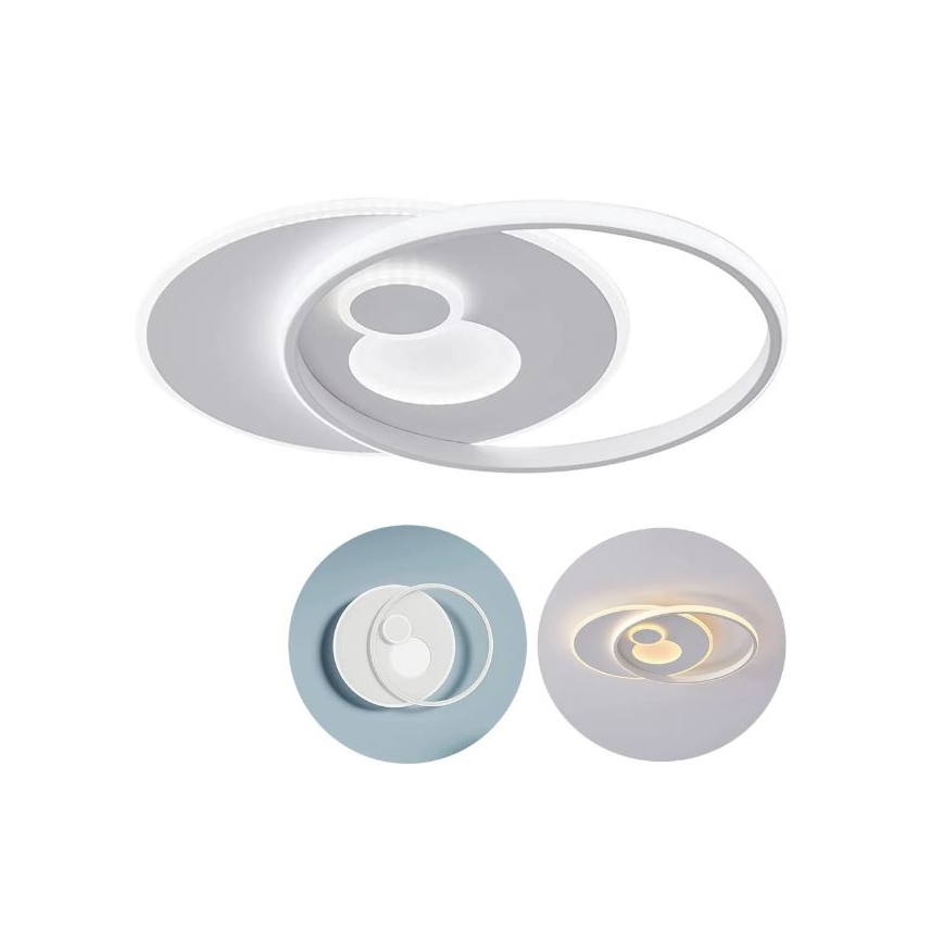 Wofi 11621 - LED Ściemnialny plafon AKON LED/38W/230V 2700-5500K+ pilot