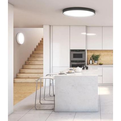 Wofi 12055 - LED regulowane oświetlenie sufitowe DUBAI LED/27,5W/230V białe
