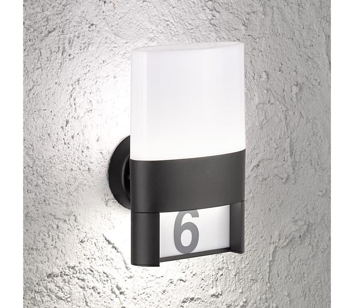 Wofi 12227 - LED Numer domu DIEGO LED/10,5W/230V 3000K IP54