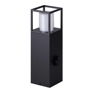 Wofi 12233 - Lampa zewnętrzna LED z gniazdkiem FILIA LED/8,5W/230V IP54 50 cm SCHUKO