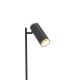 Wofi 3003-104 - LED Ściemnialna lampa podłogowa TOULOUSE LED/10W/230V czarna/złota