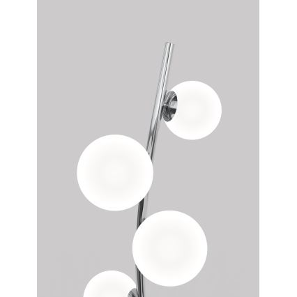 Wofi 3014-907 - LED Lampa podłogowa NANCY 9xG9/3,5W/230V chrom błyszcząca