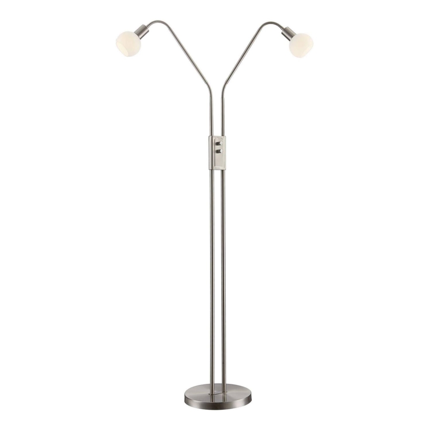 Wofi 307102640000 - LED Ściemnialna lampa podłogowa NOIS 2xLED/5W/230V
