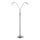 Wofi 307102640000 - LED Ściemnialna lampa podłogowa NOIS 2xLED/5W/230V