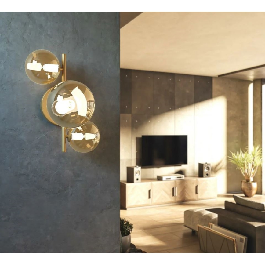 Wofi 4014.03.14.9000 - LED Kinkiet VILLA 3xG9/3W/230V
