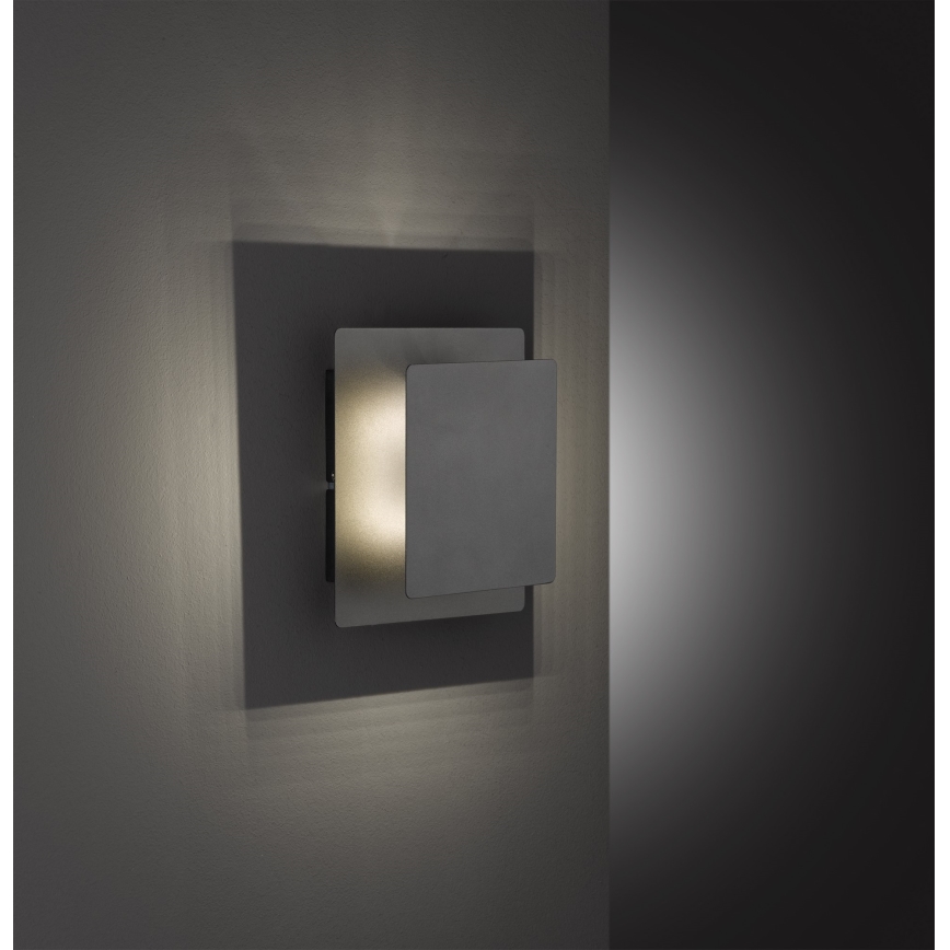 Wofi 4048-102Q - LED Kinkiet BAYONNE LED/6,5W/230V antracyt