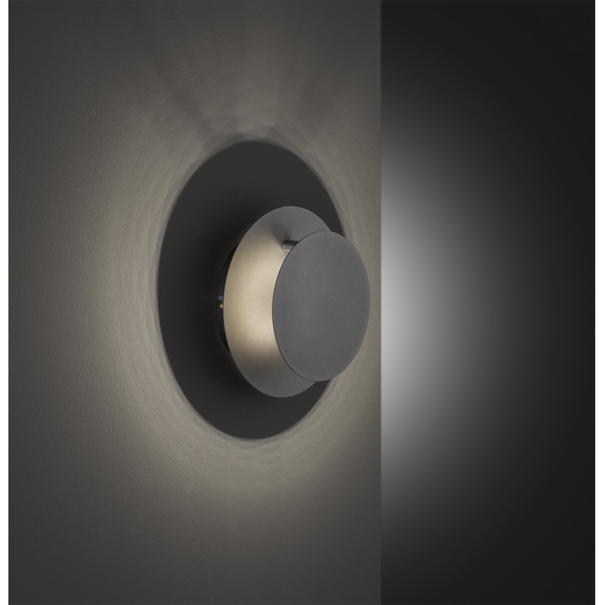 Wofi 4048-102R - LED Kinkiet BAYONNE LED/6,5W/230V antracyt