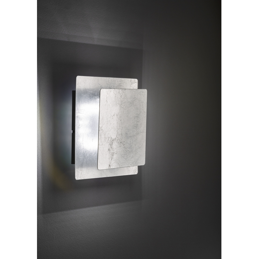 Wofi 4048-103Q - LED Kinkiet BAYONNE LED/6,5W/230V srebrne