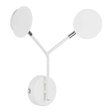 Wofi 446602069000 - LED Kinkiet Ścienny BELIZE 2xLED/5W/230V 3000K biały