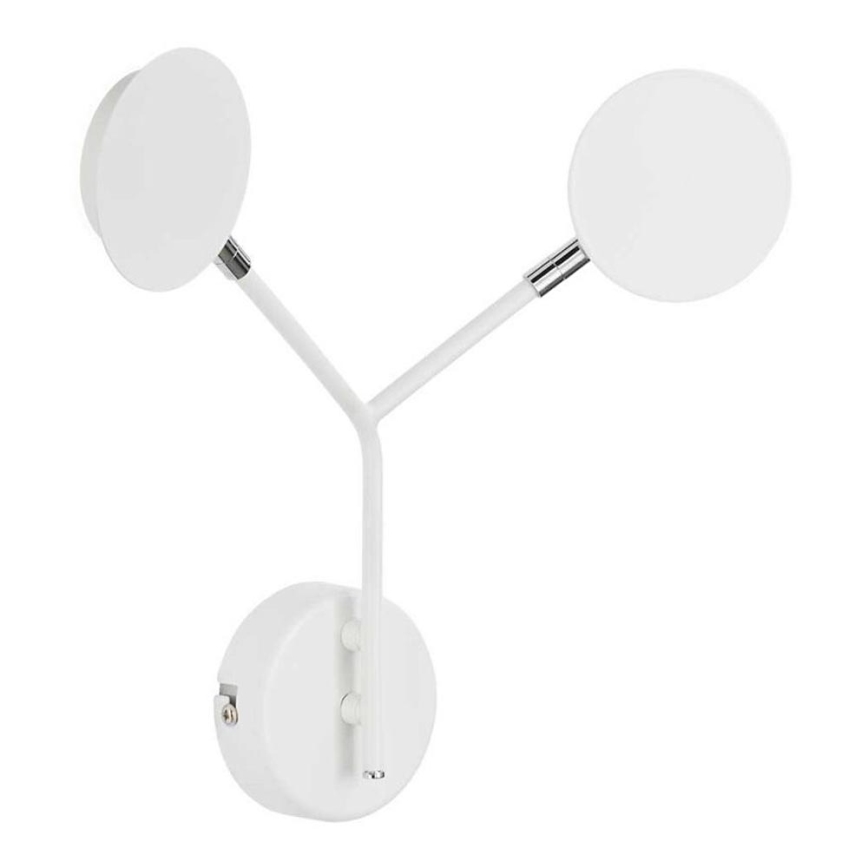 Wofi 446602069000 - LED Kinkiet Ścienny BELIZE 2xLED/5W/230V 3000K biały