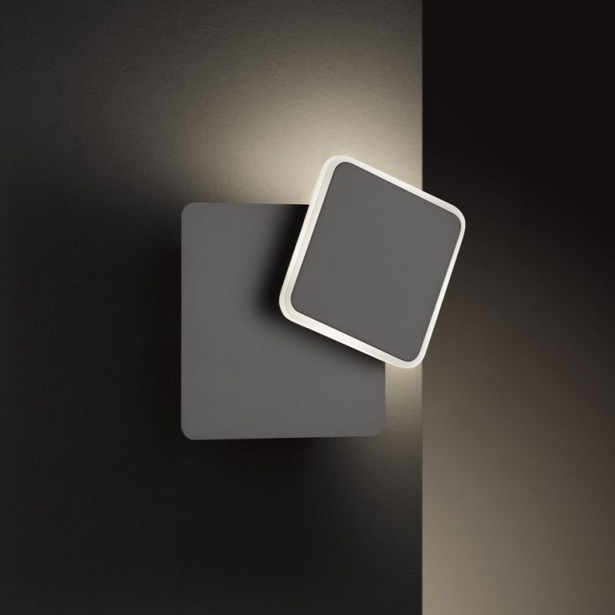 Wofi 4785.01.10.9000 - LED Kinkiet SUTTER LED/4,5W/230V 3000K czarny