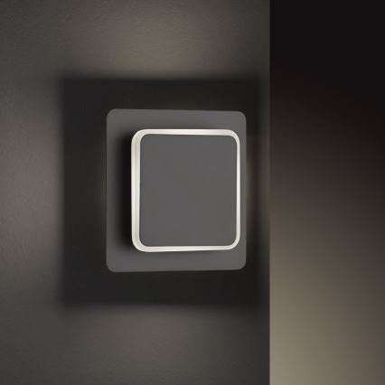 Wofi 4785.01.10.9000 - LED Kinkiet SUTTER LED/4,5W/230V 3000K czarny