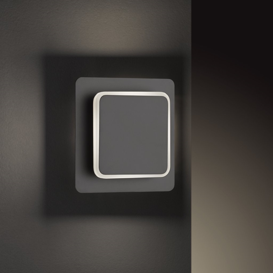 Wofi 4785.01.10.9000 - LED Kinkiet SUTTER LED/4,5W/230V 3000K czarny